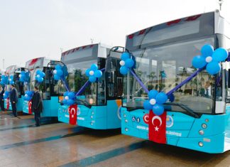 Temsa’dan 10 adet 18 Metrelik AVENUE LF Araçlarını İlk Teslimatı Mersin’e