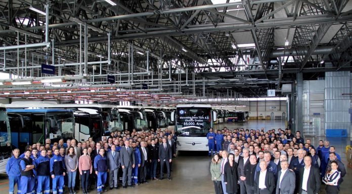 Mercedes-Benz Türk, 85.000’inci otobüsü üretti