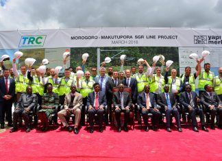 Yapı Merkezi, Doğu Afrika’yı Hint Okyanusu’na açacak 1.9 milyar dolarlık demiryolu projesinin temelini attı!