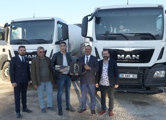 Tokgöz Beton 30 araçlık yatırımında MAN’ı tercih etti
