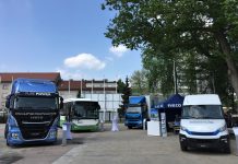 IVECO, Avrupa Komisyonu tarafından teşvik edilen sürdürülebilir mobilite konferansı TEN-T Days 2018’de doğal gazla çalışan bütün filosunu tanıttı