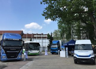 IVECO, Avrupa Komisyonu tarafından teşvik edilen sürdürülebilir mobilite konferansı TEN-T Days 2018’de doğal gazla çalışan bütün filosunu tanıttı
