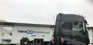 Güçlü Vinç, alanının en güçlüsü Volvo Trucks FH 750 6×4 tandem akslı çekicisini tercih etti