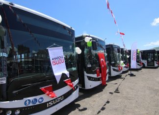 Anadolu Isuzu’dan Bingöl’e 80 araçlık dev teslimat