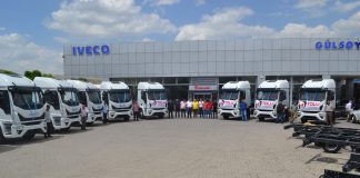 IVECO’dan Tolu Lojistik’e 14 adet Eurocargo Teslimatı
