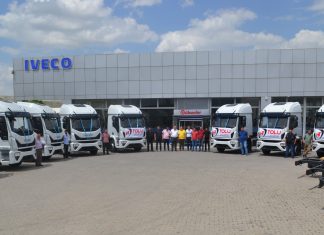 IVECO’dan Tolu Lojistik’e 14 adet Eurocargo Teslimatı