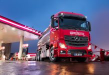 Mercedes-Benz 8×2 ADR’li kamyonların teknik taşıma kapasitesi 33,5 tona çıkarıldı
