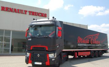 RENAULT TRUCKS’IN ÖZEL TASARIMI T PASSION YÜKSEK KABİN ÇEKİCİ, MUSA ÖZKAN LOJİSTİK FİLOSUNDA