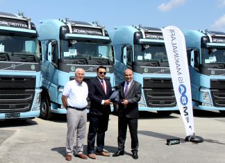 Transbatur Milletlerarası Nakliyat 20 yeni Volvo Trucks FH 540 HP 4X2 çekici ile artık daha güçlü