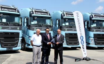 Transbatur Milletlerarası Nakliyat 20 yeni Volvo Trucks FH 540 HP 4X2 çekici ile artık daha güçlü