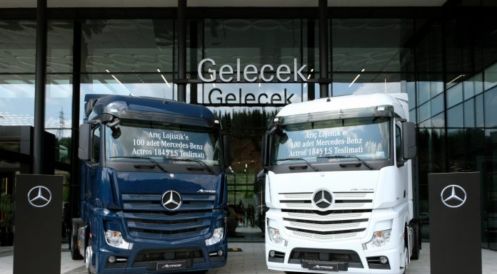 Mercedes-Benz Türk’ten Arıç Lojistik’e 100 Adetlik Actros 1845 Teslimatı