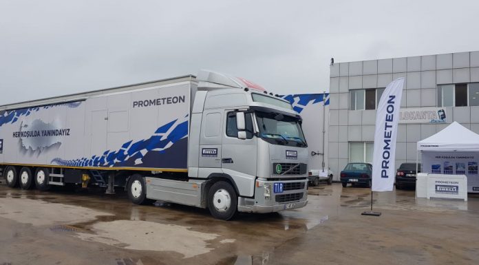 PROMETEON TÜRKİYE TIR’I 9 BİN KM YOL KAT ETTİ, 5 BİN KAMYON SÜRÜCÜSÜYLE BULUŞTU