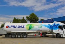 İpragaz’ın filosuna kattığı ilk LNG’li çekicisi Türkiye yollarında