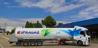 İpragaz’ın filosuna kattığı ilk LNG’li çekicisi Türkiye yollarında