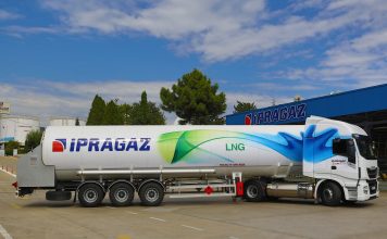 İpragaz’ın filosuna kattığı ilk LNG’li çekicisi Türkiye yollarında