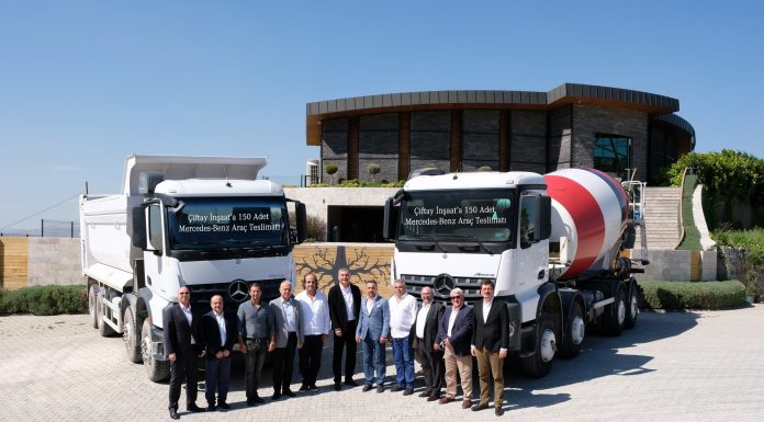 Çiftay İnşaat’a 150 Adet Yeni Mercedes-Benz Araç Teslim Edildi