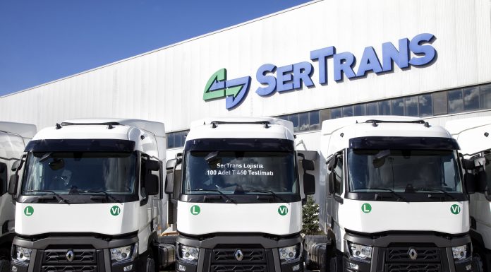 Renault Trucks’ tan Sertrans Logistics’ e 100 Adet çekici teslimatı sektöre canlılık kattı