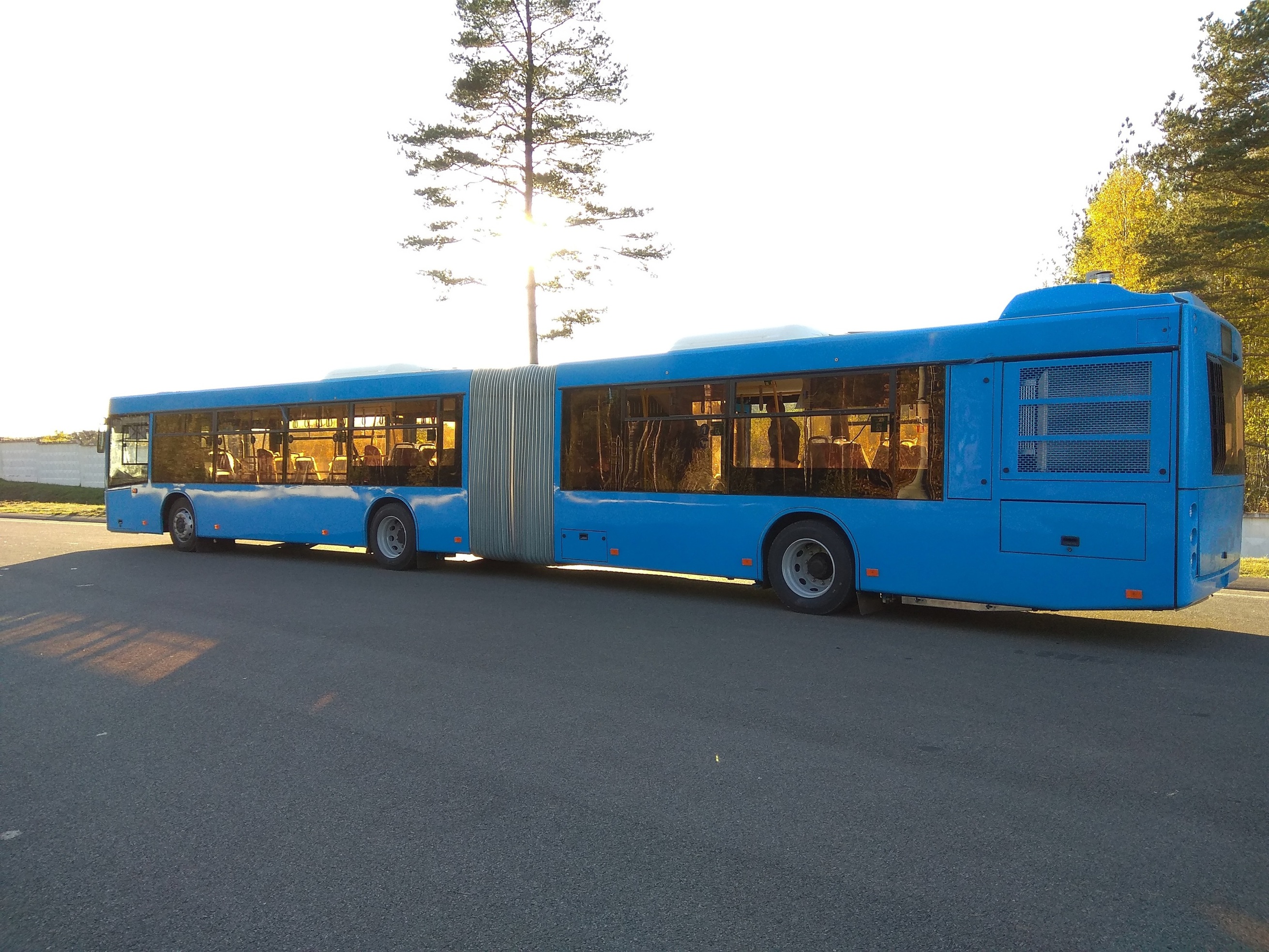 Allison tam otomatik şanzıman donanımlı MAZ 216 otobüsün lansmanı, Busworld Rusya 2018’de yapıldı