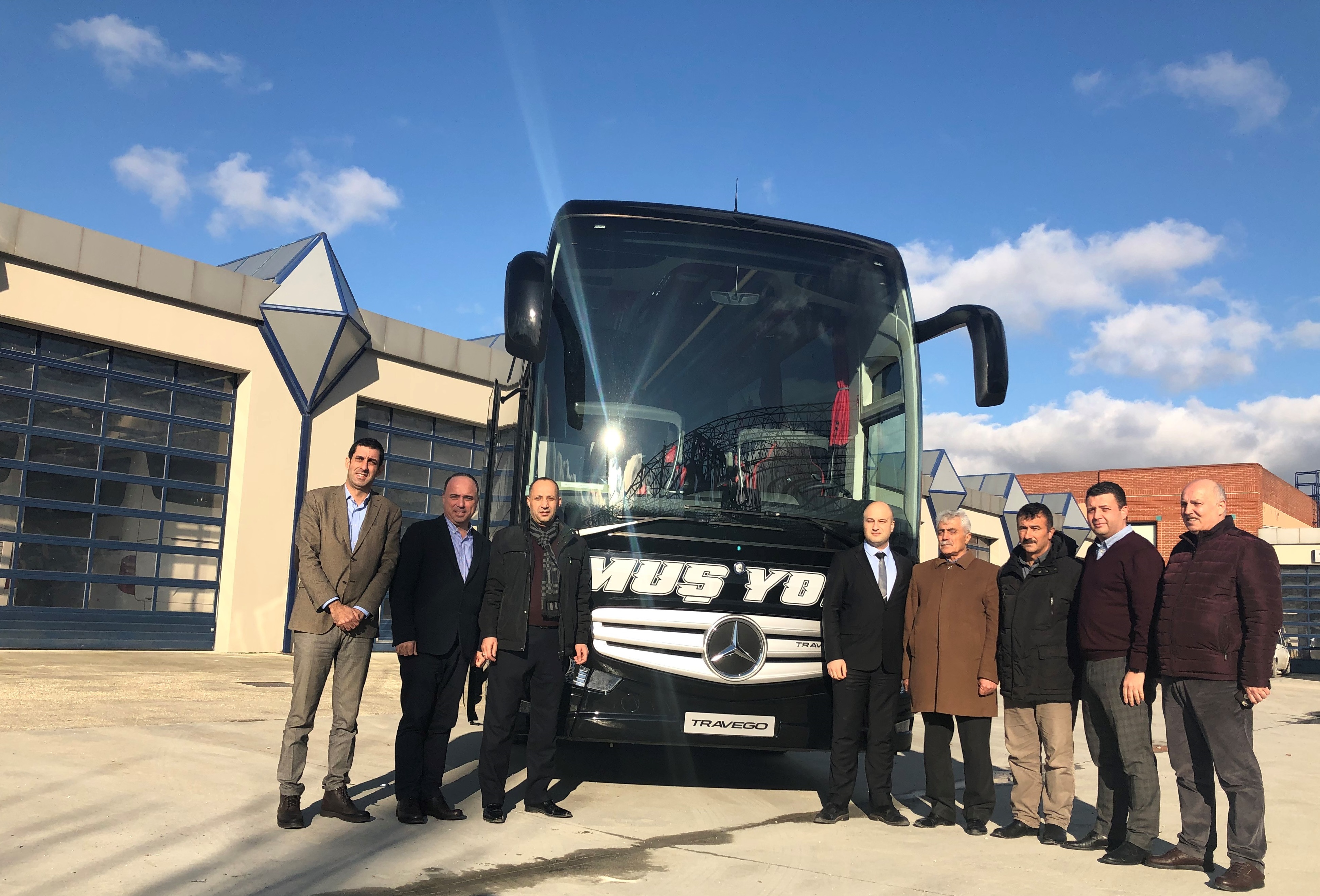 Merakla beklenen Yeni Mercedes-Benz Travego 16 SHD 2+1’in ilk sahibi Muş Yolu Turizm oldu