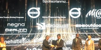 Mersin Sanayicileri ve İş İnsanları Derneği’nce düzenlenen “Yılın İş İnsanları Ödül Töreni”ne Volvo Trucks desteği