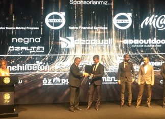 Mersin Sanayicileri ve İş İnsanları Derneği’nce düzenlenen “Yılın İş İnsanları Ödül Töreni”ne Volvo Trucks desteği