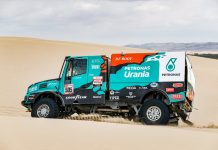 PETRONAS De Rooy IVECO Takımı için Dakar Rallisin 1. Etabında çifte podyum