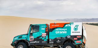 PETRONAS De Rooy IVECO Takımı için Dakar Rallisin 1. Etabında çifte podyum
