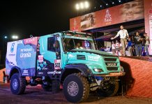 PETRONAS De Rooy IVECO Takımı, Dakar 2019 Rallisinde dört kamyonu ile ilk 10’da, podyumda yerini aldı