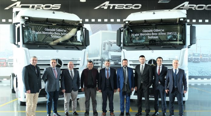 Mercedes-Benz Türk’ten 25 Adetlik Actros Teslimatı