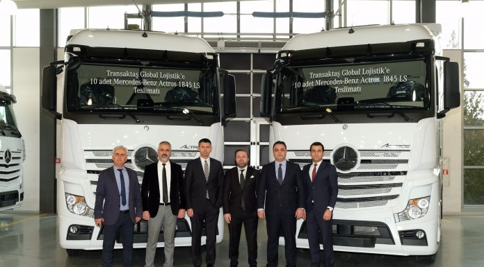 Transaktaş Global Lojistik bu kez “Mercedes-Benz” dedi
