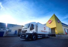 Allison şanzıman donanımlı Iveco Stralis CNG kamyonları ile Transgourmet’in gıda taşıma operasyonları, daha çevreci