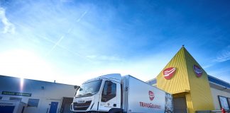 Allison şanzıman donanımlı Iveco Stralis CNG kamyonları ile Transgourmet’in gıda taşıma operasyonları, daha çevreci