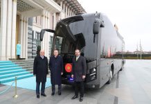 Türkiye’nin yerli gücü BMC, Cumhurbaşkanlığına özel zırhlı otobüs üretti