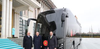 Türkiye’nin yerli gücü BMC, Cumhurbaşkanlığına özel zırhlı otobüs üretti