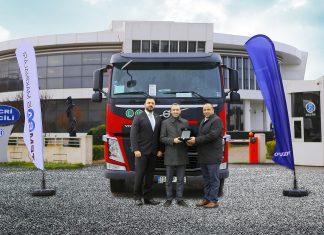 Türkiye’nin en hafif Volvo Trucks çekicisi Hicri Ercili için özel üretildi