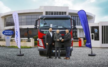 Türkiye’nin en hafif Volvo Trucks çekicisi Hicri Ercili için özel üretildi