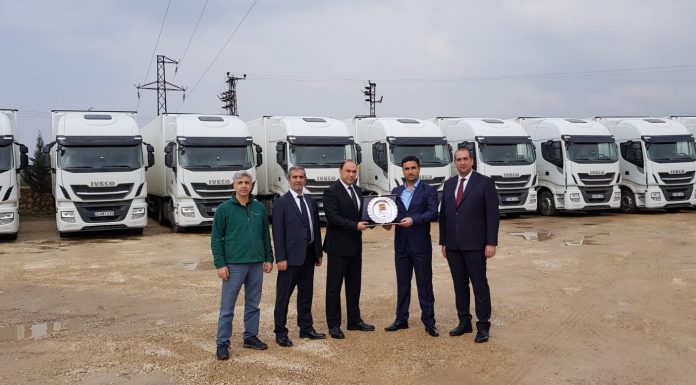 IVECO’dan ADES’e 10 adet Stralis Çekici Teslimatı