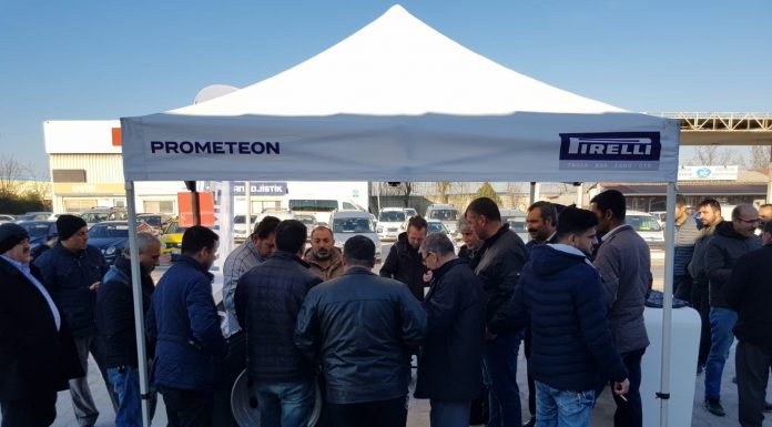 PROMETEON TÜRKİYE, GEBZE’DEKİ NAKLİYECİLER TERMİNALİ’NDE KAMYON ŞOFÖRLERİ İLE BULUŞTU