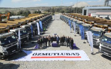 Cacimler İnşaat 25 adet Volvo FMX ile filosunu güçlendirdi