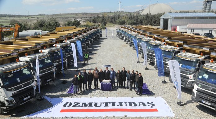 Cacimler İnşaat 25 adet Volvo FMX ile filosunu güçlendirdi