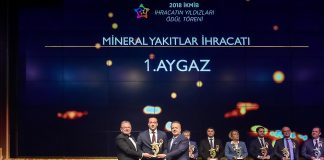 AYGAZ 4’ÜNCÜ KEZ İHRACATIN YILDIZI OLDU