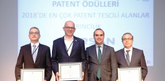 EGE ENDÜSTRİ’YE TAYSAD’DAN PATENT ÖDÜLÜ