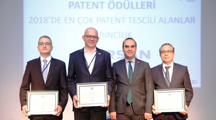 EGE ENDÜSTRİ’YE TAYSAD’DAN PATENT ÖDÜLÜ