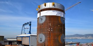 Çanakkale Köprüsü Ayaklarını Oluşturacak Dev Çelik Şaftlar Taşındı