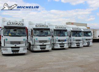 Arslan Nakliyat’ın filosu Michelin güvencesinde