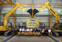 Komatsu teknisyenleri yarıştı, kazanan Komatsu müşterileri oldu