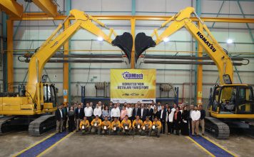 Komatsu teknisyenleri yarıştı, kazanan Komatsu müşterileri oldu