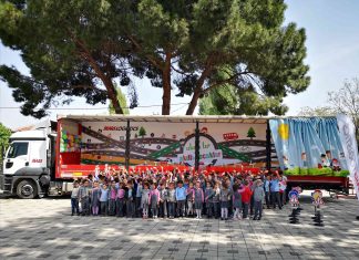 Mars Logistics’in Akıllı Tırı Bursalı Çocuklar İçin Yola Çıktı