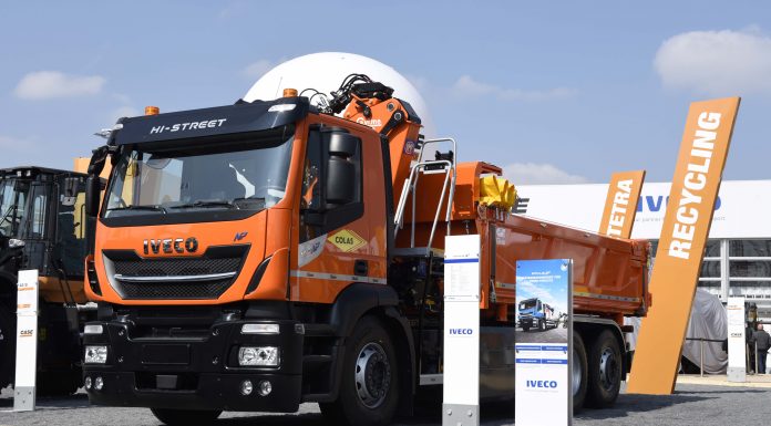 IVECO, Bauma 2019’da inşaat sektörü için sunduğu geniş ürün yelpazesini sergiledi