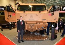 Anadolu Isuzu yeni markası Anadolu Savunma ile IDEF Fuarı’nda Seyit aracını tanıttı